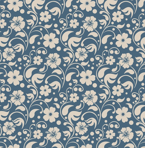 Luxury floral pattern print texture background