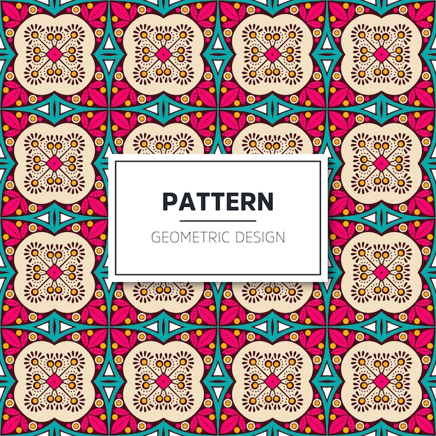 luxury geometric pattern design