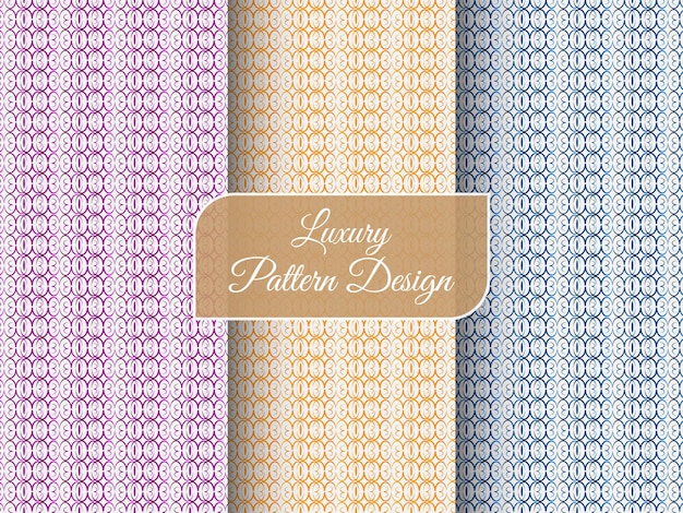 luxury geometric pattern design