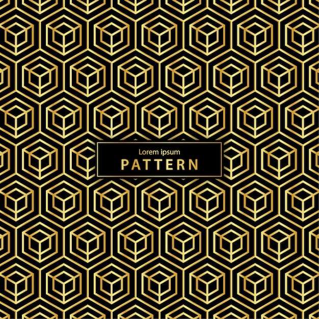 Luxury geometric pattern