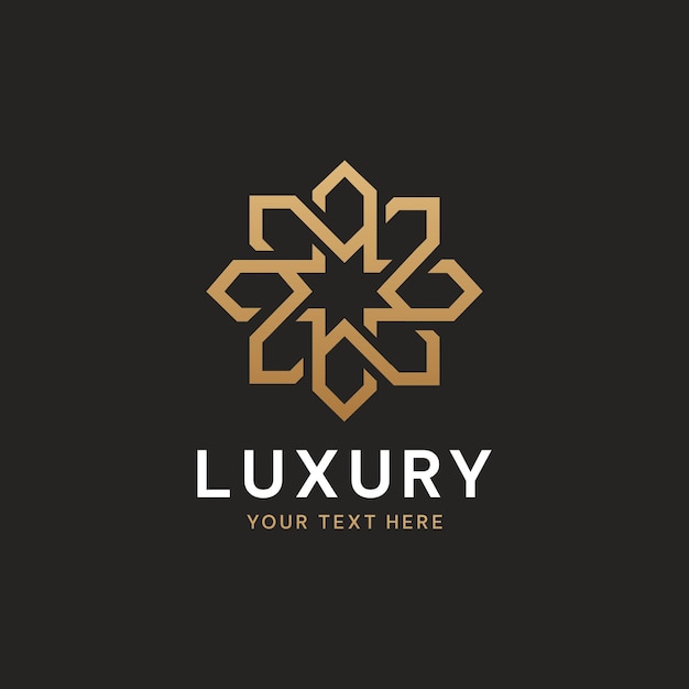 Luxury Geometric Royal Logo Design