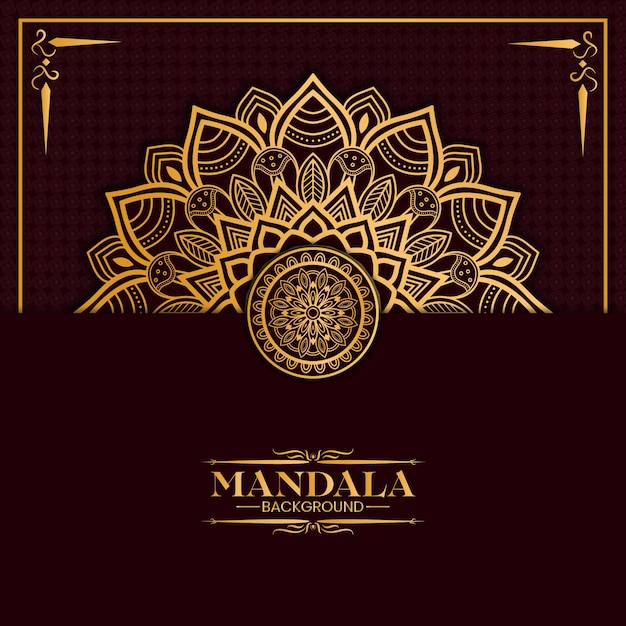 Luxury Gold Mandala Background