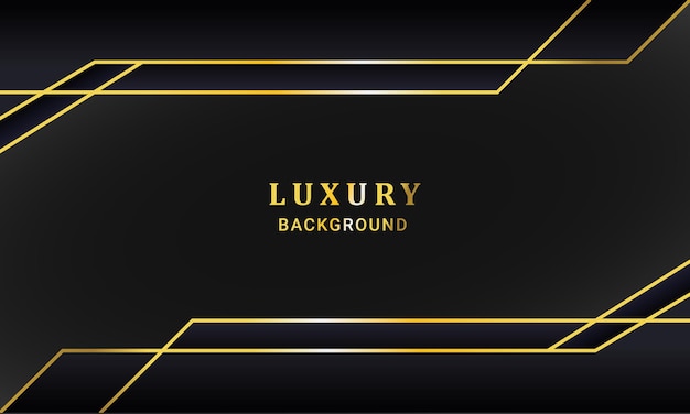 Luxury golden background for social media design vector