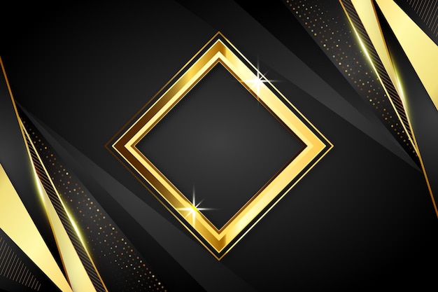 Luxury golden detailed background