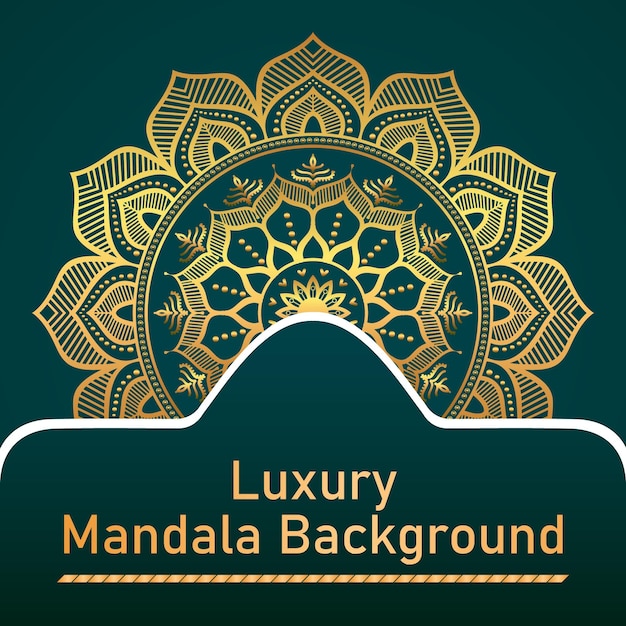 Luxury Golden Mandala Background