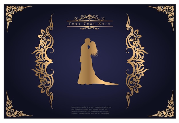 luxury Greeting card design