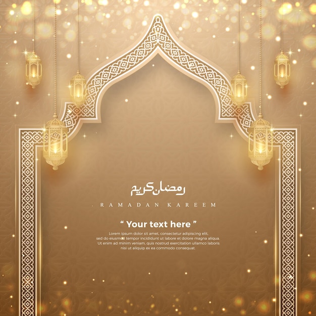 Luxury Islamic backgrounds for posters banners greeting cards and more