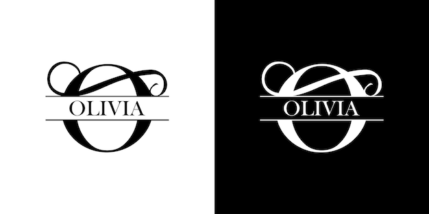 Luxury letter logo design