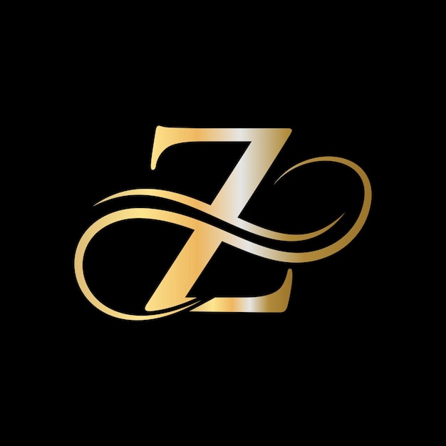 Luxury Letter Z Logo Template. Luxurious Z Logotype For Fashion, Beauty and Spa Sign