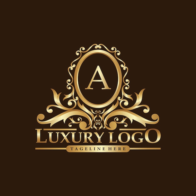 Luxury Logo template in vector premium design