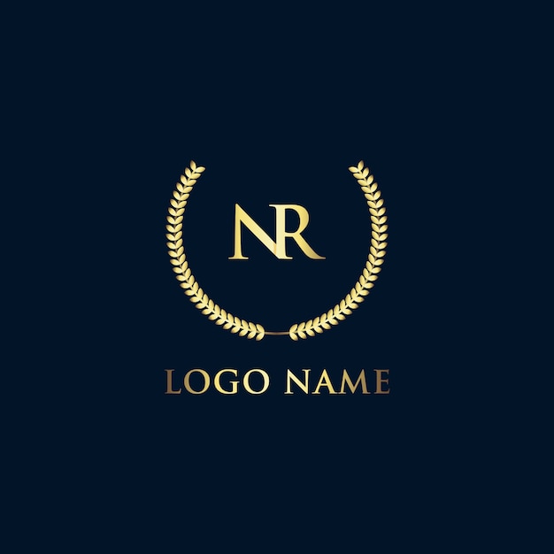 Luxury logo template