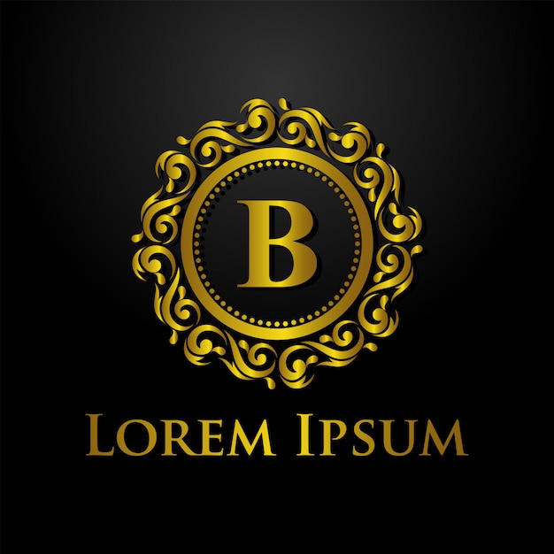 Luxury logo template