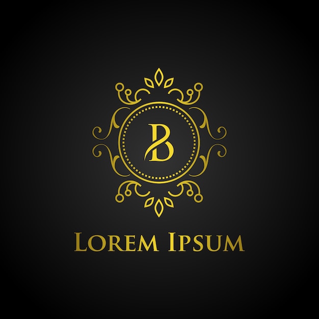 Luxury logo template