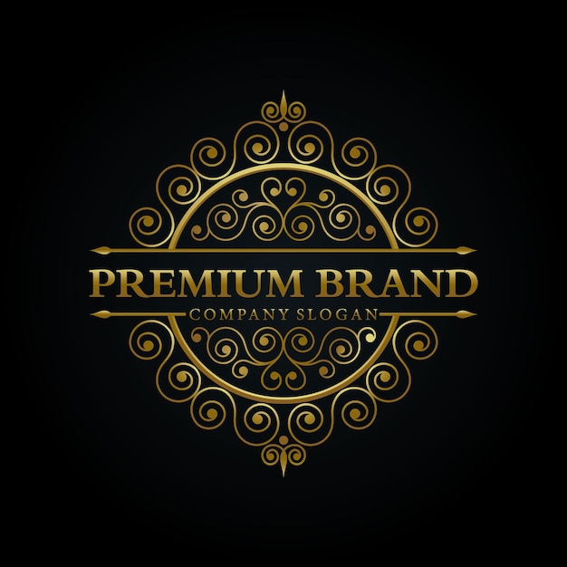 Vector luxury logo vector template premium design