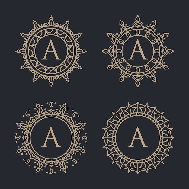 Luxury logo for wedding