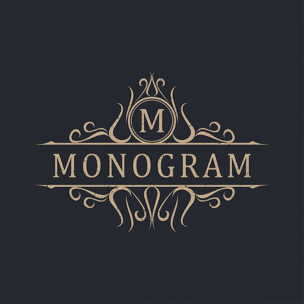 Luxury logo for wedding