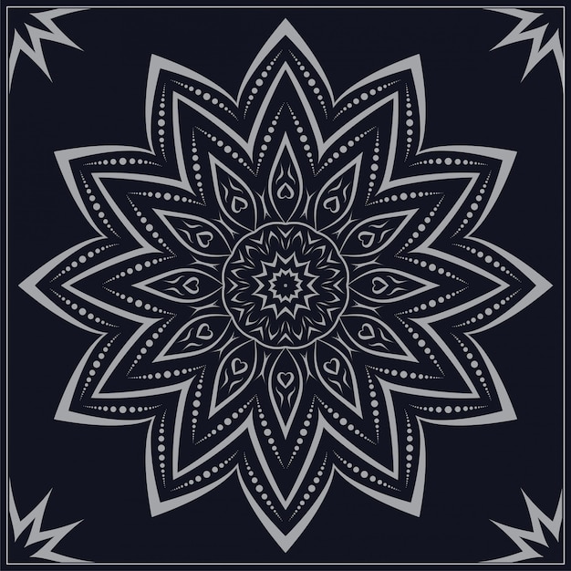 Luxury mandala arabesque ornamental background