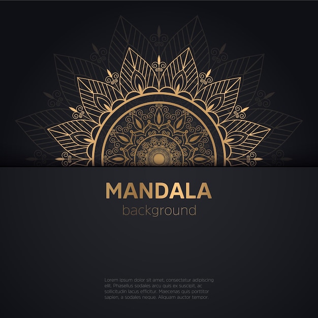 Luxury Mandala art background