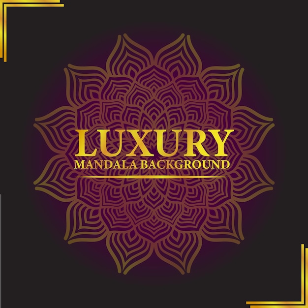 Luxury mandala background Arabic pattern art design