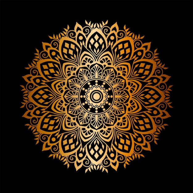 Luxury mandala background, decorative background with an elegant mandala 