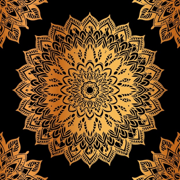 Luxury Mandala Background Design Template