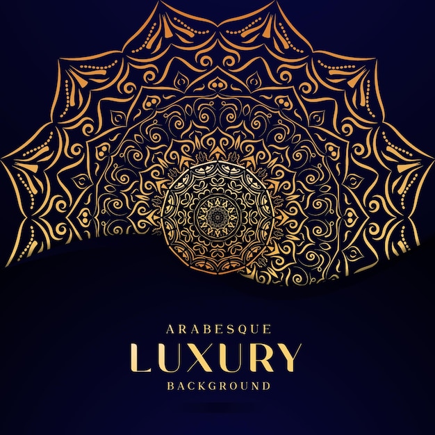 Luxury mandala background design