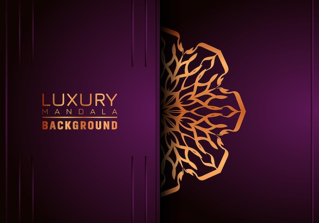 Luxury mandala background ornamental arabesque style With Golden Arabesque Pattern Style Decorative Mandala Ornament For Print Brochure Banner Cover Poster Invitation Card