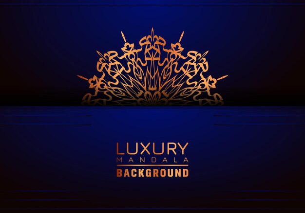 Luxury mandala background ornamental arabesque style With Golden Arabesque Pattern Style Decorative Mandala Ornament For Print Brochure Banner Cover Poster Invitation Card