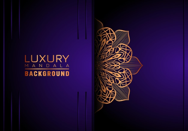 Luxury mandala background ornamental arabesque style With Golden Arabesque Pattern Style Decorative Mandala Ornament For Print Brochure Banner Cover Poster Invitation Card