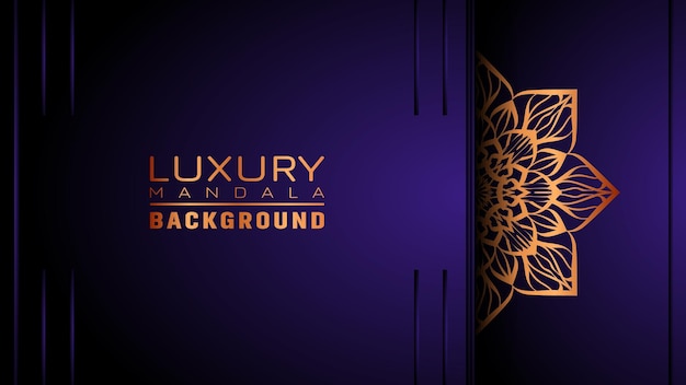 Luxury mandala background ornamental arabesque style With Golden Arabesque Pattern Style Decorative Mandala Ornament For Print Brochure Banner Cover Poster Invitation Card