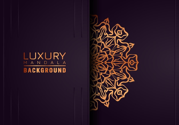 Luxury mandala background ornamental arabesque style