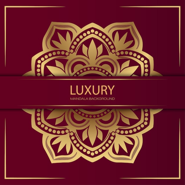 Luxury mandala background vector design 013