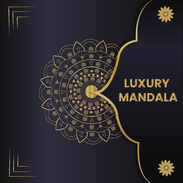 LUXURY MANDALA BACKGROUND