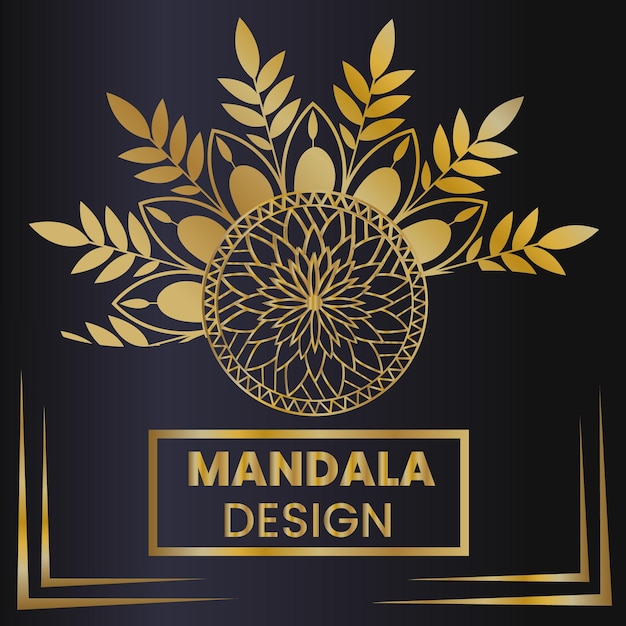 Luxury mandala background