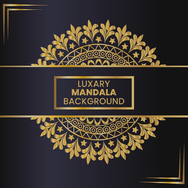 Luxury mandala background