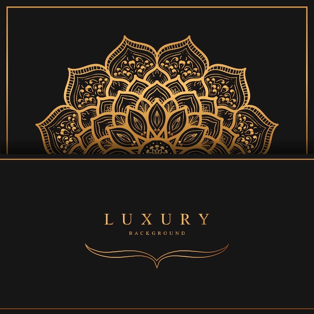 Luxury mandala background