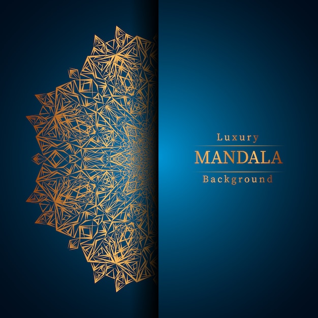 Luxury mandala background