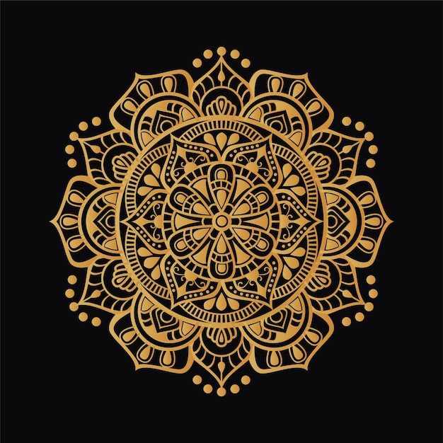 Luxury mandala background