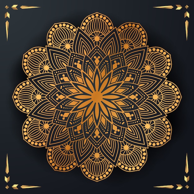 Luxury mandala Background