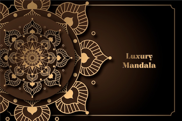 Luxury mandala background