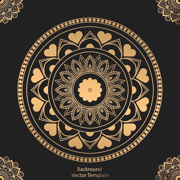 Luxury mandala background