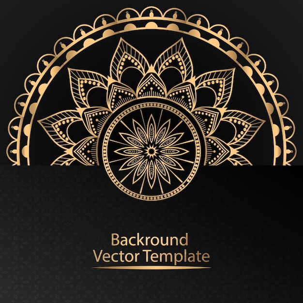 Luxury mandala background