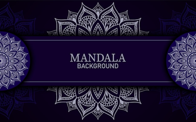 Vector luxury mandala background