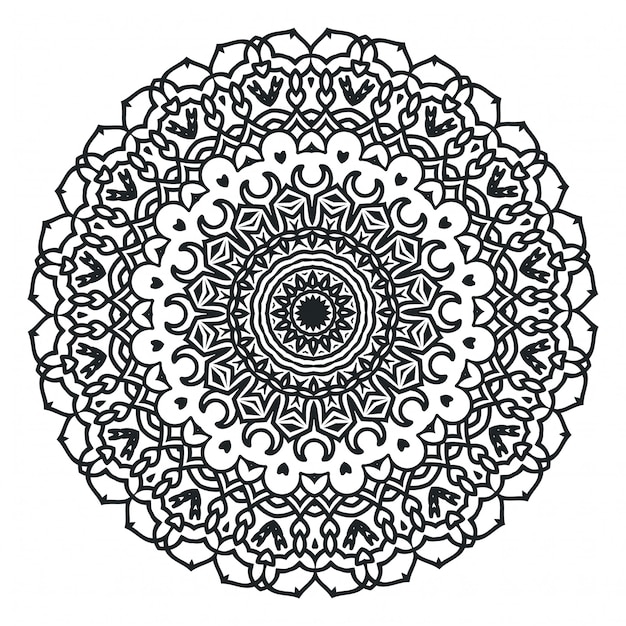 Luxury mandala background