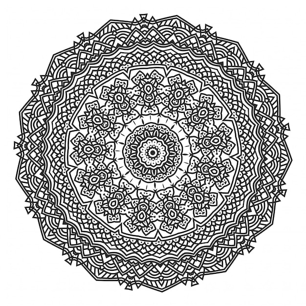 Luxury mandala background