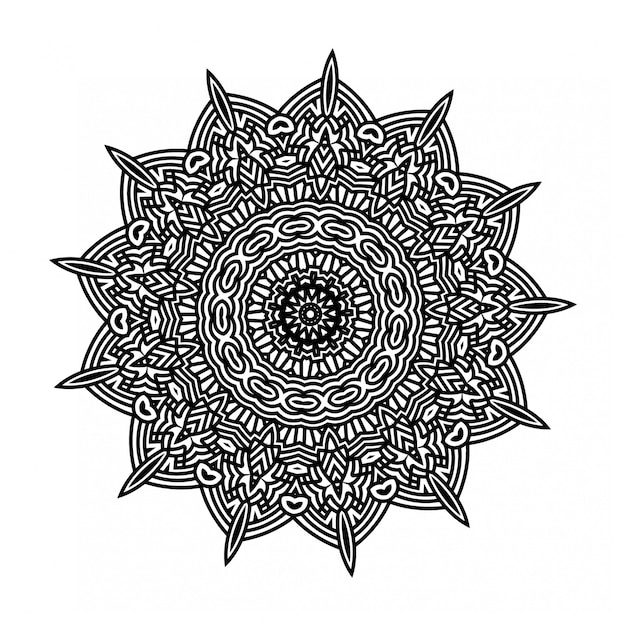 Luxury mandala background