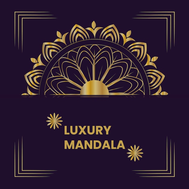 LUXURY MANDALA BACKROUND