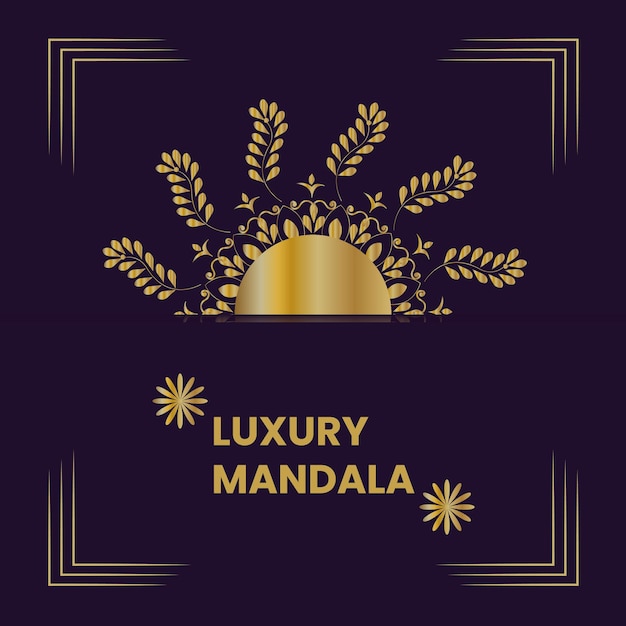 LUXURY MANDALA BACKROUND