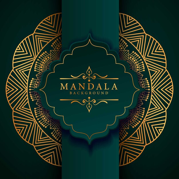 Luxury Mandala decorative ethnic element background