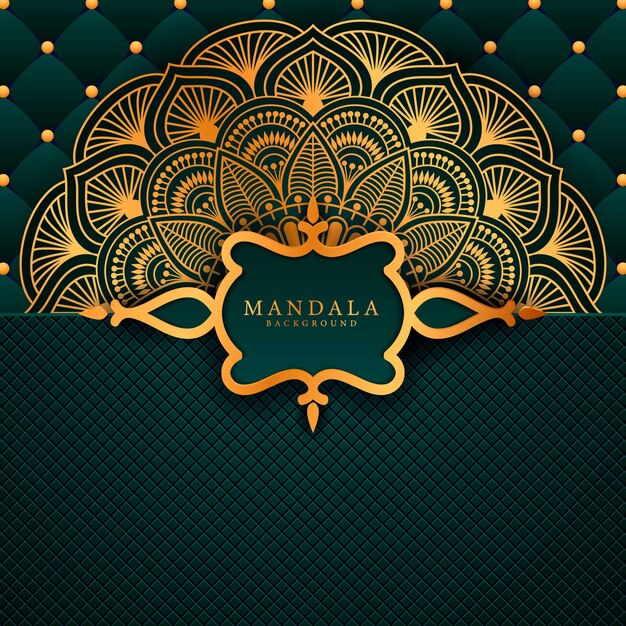 Luxury Mandala decorative ethnic element background